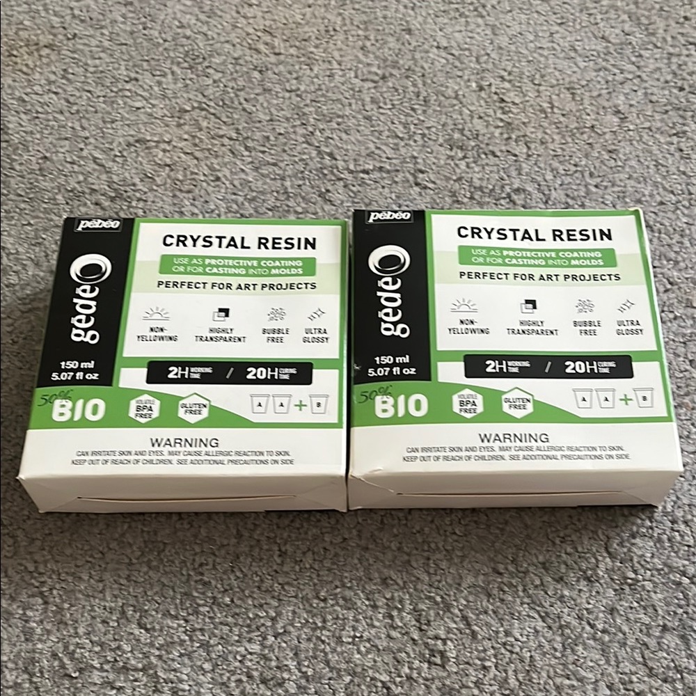 Pebeo Gedeo Crystal Resin for Art Projects